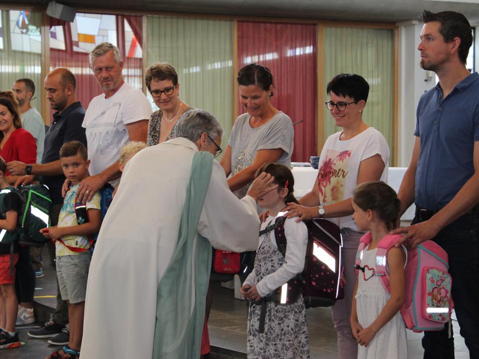 Segnung durch Gabi Suhner