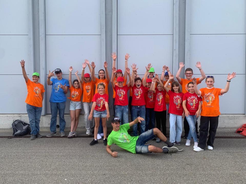 Gruppenbild der Ministranten