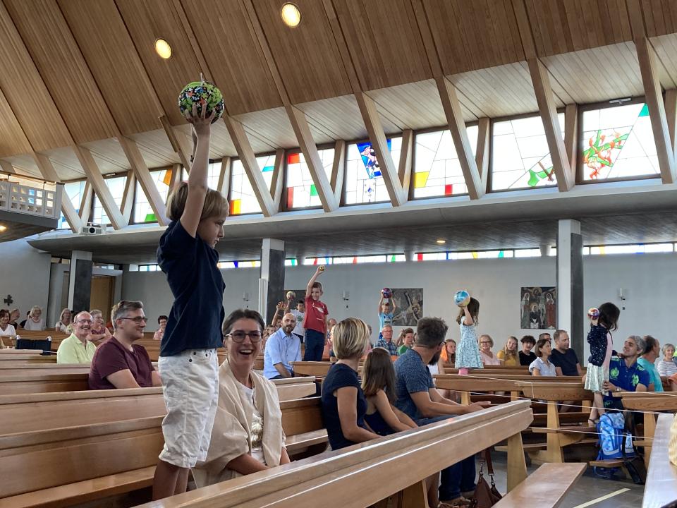 Der mitgebrachte Ball