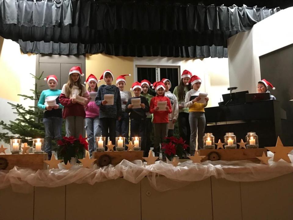 Auftritt der Sing Kids