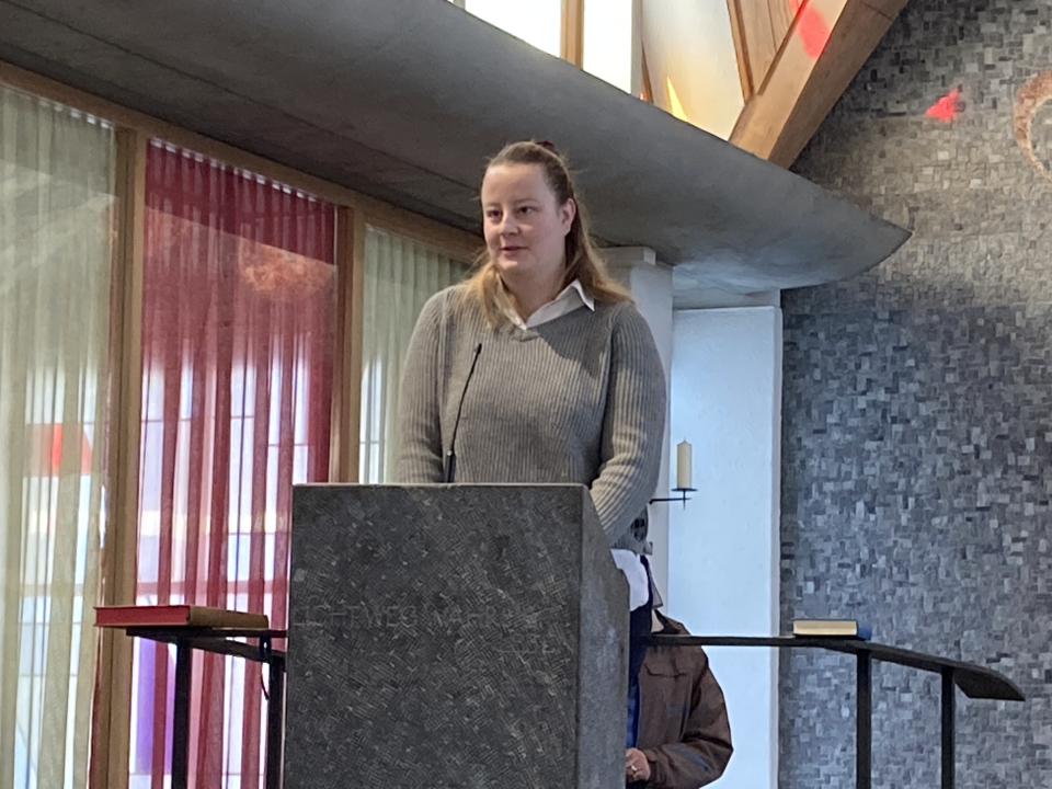 Jessica, Mitglied des Pfarreirates