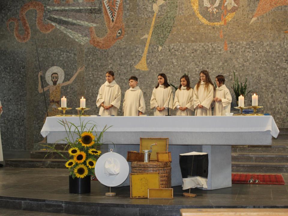 Unsere sechs neuen "Bienli"