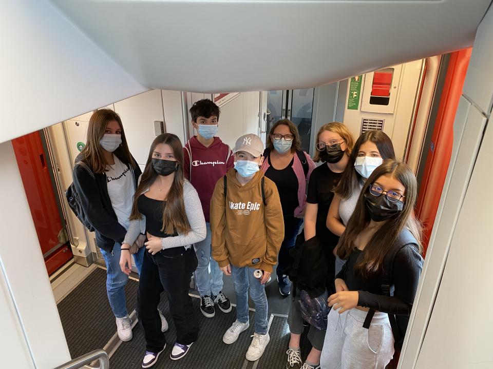 Ausflug nach St. Gallen - Gassenarbeit