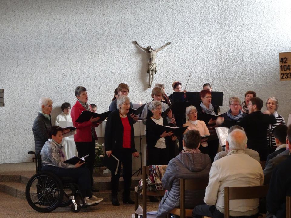 Auftritt in der Kirche Matzingen