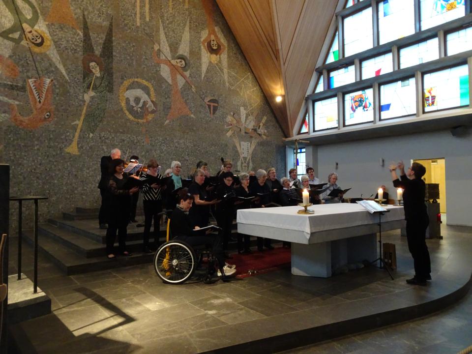 Auftritt in der Kirche Wängi