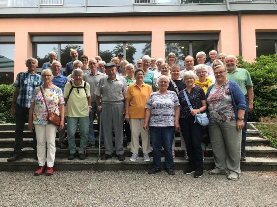 Teilnehmer der ökumenischer Senioren-Ferienwoche in Oberägeri