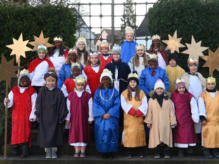 Fleissige Sternsinger 2020