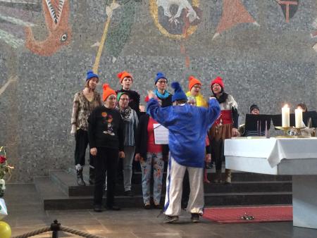 Die dumme Augustine und ihr Kampf mit der Lesung