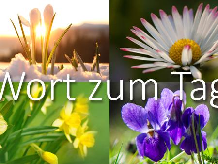 Das Wort zum Tag - 30. März bis 3. April