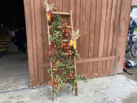 Impressionen Erntedank Feldgottesdienst in Möriswang