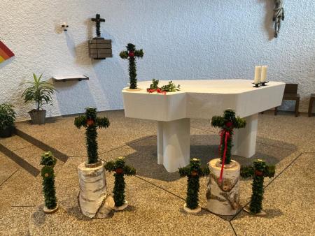 Palmsonntag in der Pfarrei Wängi
