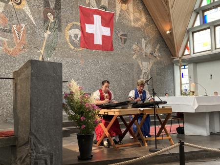 Zither-Duo Appenzell, Nicole Gschwend und Erika Koller