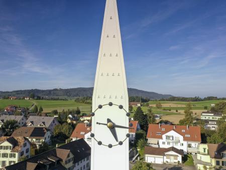 Einweihung Kirchturm Wängi
