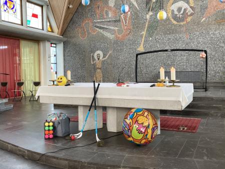 Impressionen vom Familiengottesdienst zum Schulbeginn