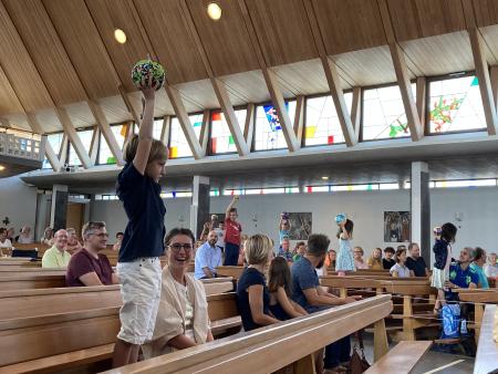 Der mitgebrachte Ball