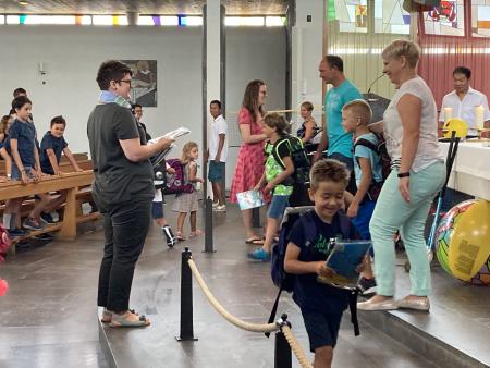 strahlende Gesichter