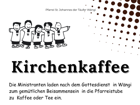 Kirchenkaffee in Wängi