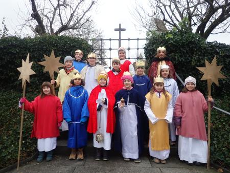 Aussendung der Sternsinger